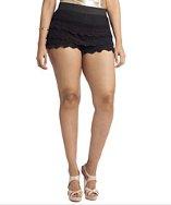 Umgee Usa Lola Layered Lace Shorts