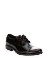 A. Testoni Basic Burgundy Leather Cap Toe Oxfords