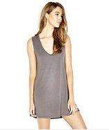 Michael Lauren Michael Lauren Diamond V-neck Sleeveless Dress In Coal