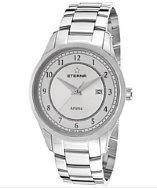 Eterna Men's Artena Stainless Steel White Dial