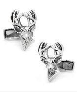 Ravi Ratan Sterling Deer Cufflinks