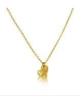Belcho Small Hammered Heart Pendant Necklace
