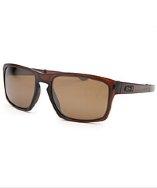 Oakley Men's Sliver F Square Brown Translucent Sunglasses