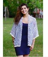 Elizabeth Koh Blue Paisley Kimono