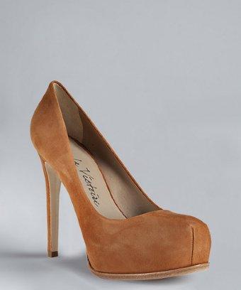 Pour La Victoire Luggage Suede  Irina  Platform Pumps