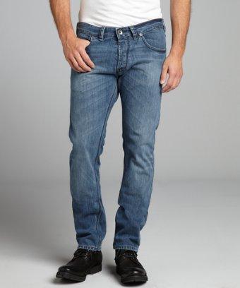 French Connection Antique Wash Blue Denim 'new Czar' Skinny Jeans