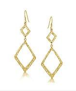 Belcho Textured Square Earrings