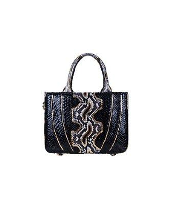 Cashhimi Toluca Python Handbag