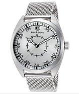 Ben Minkoff Voyager Stainless Steel Mesh Silver-tone Dial