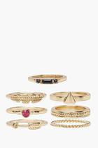 Boohoo Simple Stackable Ring Pack