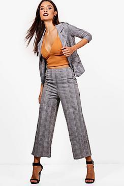 Boohoo Amy Check Culotte