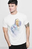 Boohoo Droids Portrait License T-shirt