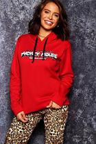 Boohoo Disney Mickey 90th Anniversary Hoodie