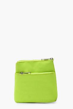 Boohoo Neon Sports Front Bag