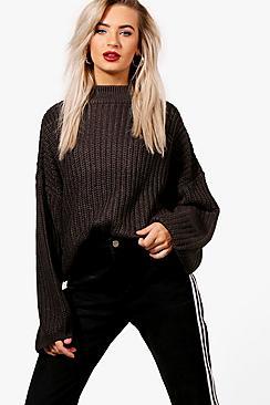 Boohoo Bethany Oversized Slouchy Jumper