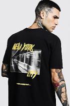 Boohoo Oversized Where U Goin? Back Print Tee