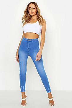 Boohoo High Waist Disco Jeans