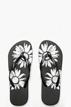 Boohoo Lauren Floral Print Flip Flops