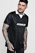 Boohoo Short Sleeve Football Man Polo Co-ord