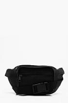 Boohoo Square Pocket Faux Leather Bum Bag