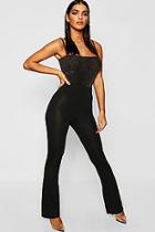 Boohoo Knitted Flare Trouser