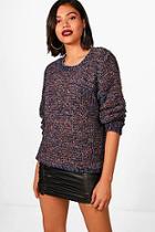 Boohoo Sammi Multi Stitch Chenille Jumper