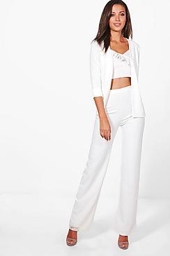 Boohoo Tall Mia Tailored Cigarette Trouser