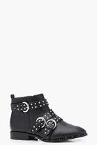 Boohoo Alice Pin Stud Strap Ankle Boot