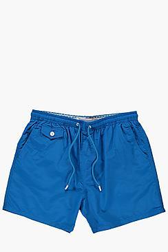 Boohoo Mid Length Drawstring Swim Short