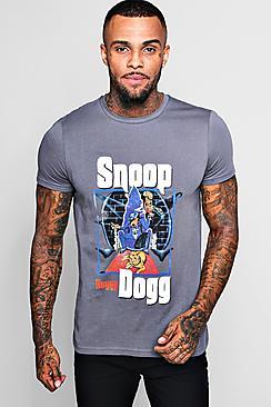 Boohoo Cartoon Snoop Dogg T-shirt