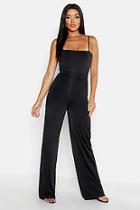 Boohoo High Waisted Wide Leg Trouser