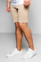 Boohoo Basic Jersey Shorts Mushroom