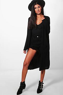 Boohoo Grace Edge To Edge Cardigan