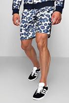 Boohoo Leopard Print Mid Length Short Co-ord