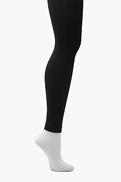 Boohoo Thermal 300 Denier Footless Tights