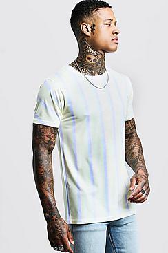 Boohoo T-shirt With Candy Stripes