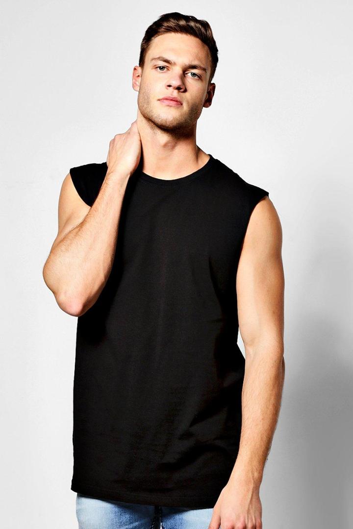Boohoo Basic Tank Tank Top Black