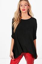 Boohoo Hollie Oversized Knitted Top