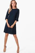 Boohoo Bianca Tailored Dress With Pocket