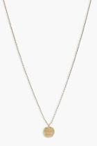 Boohoo Kerry Aquarius Zodiac Pendant Necklace