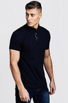 Boohoo Short Sleeve Rib Detail Polo