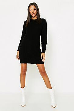 Boohoo Tall Soft Knit Sweater Dress