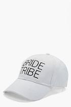 Boohoo Olivia Bride Tribe Slogan Hat