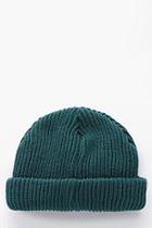 Boohoo Ribbed Decker Beanie