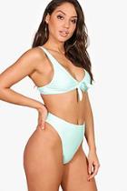Boohoo Catalonia Mix And Match High Cut Bikini