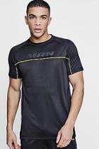 Boohoo Active Print Gym T-shirt With Piping