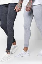 Boohoo 2 Pack Super Skinny Joggers