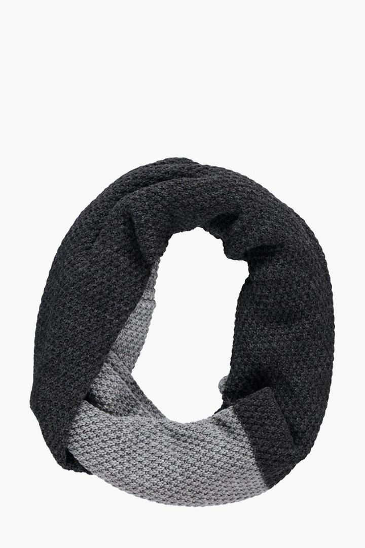 Boohoo Half And Half Snood Grey