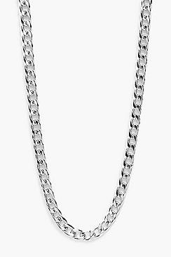 Boohoo Plus Silver Chain Choker