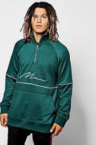 Boohoo Man Signature Jersey Track Top